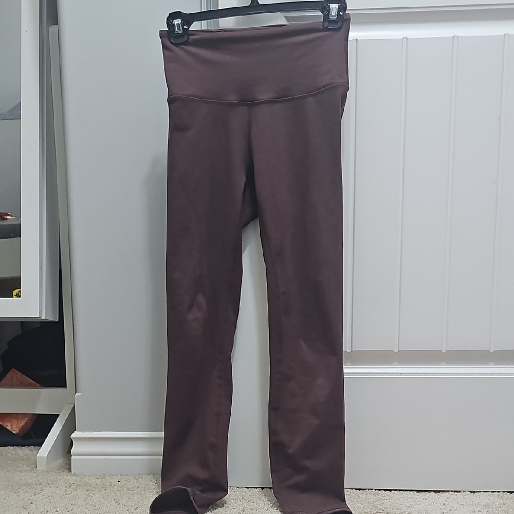 High Rise HYBA XXS Women's Brown Leggings